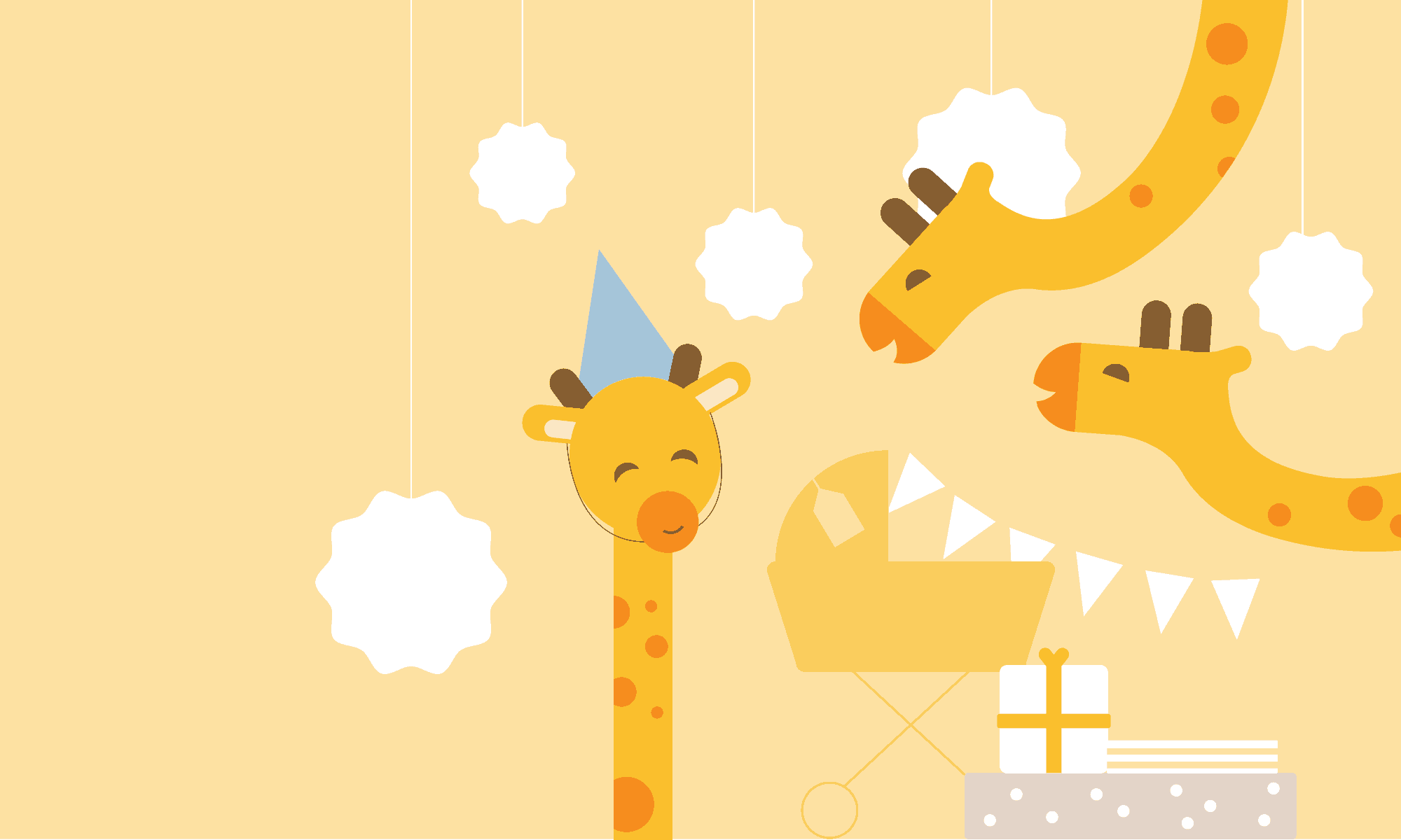 online baby shower card