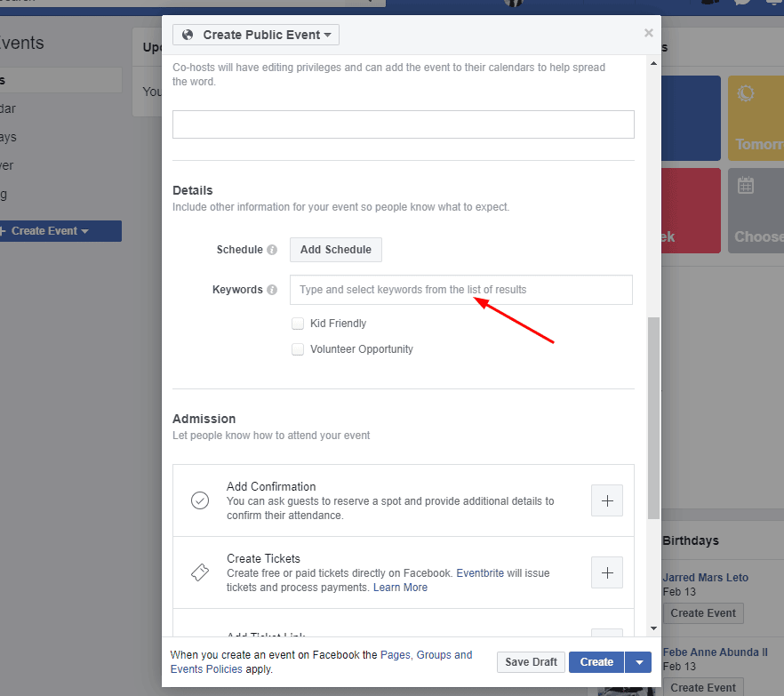fbevent keyword | Facebook Baby Shower | WebBabyShower