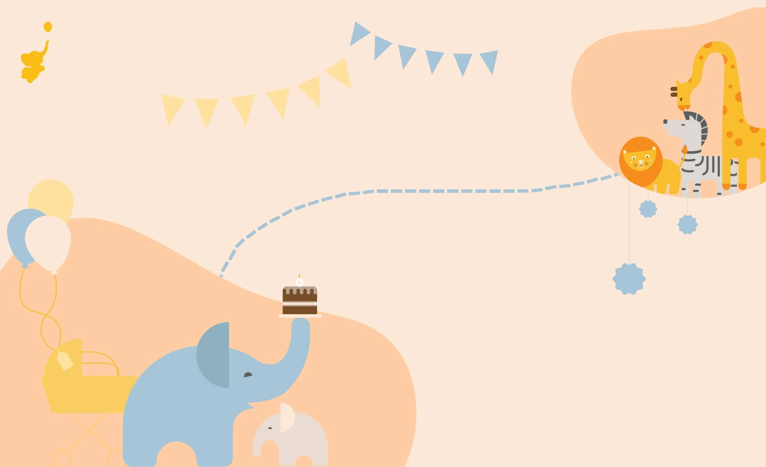 How to stay in touch with long distance family - WebBabyShower - Header