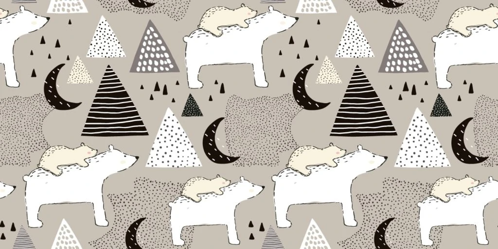 webbabyshower theme polar bears