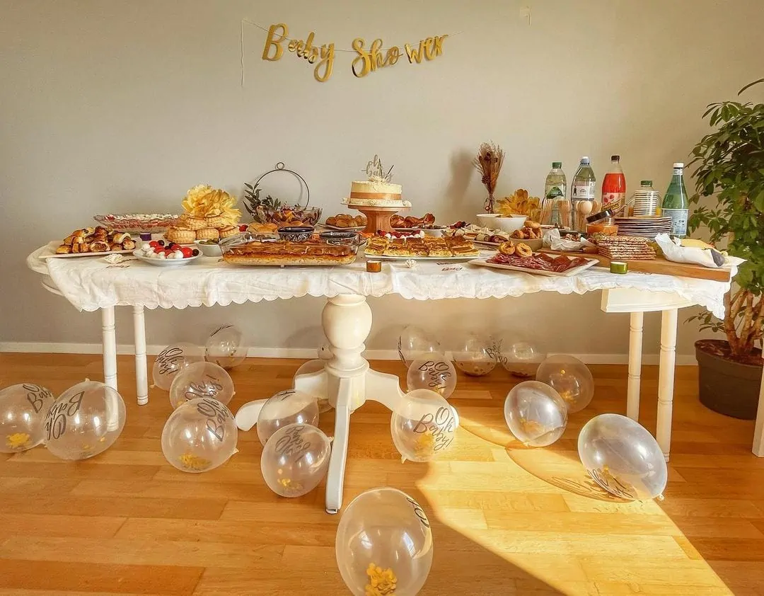 webbabyshower budget baby shower food