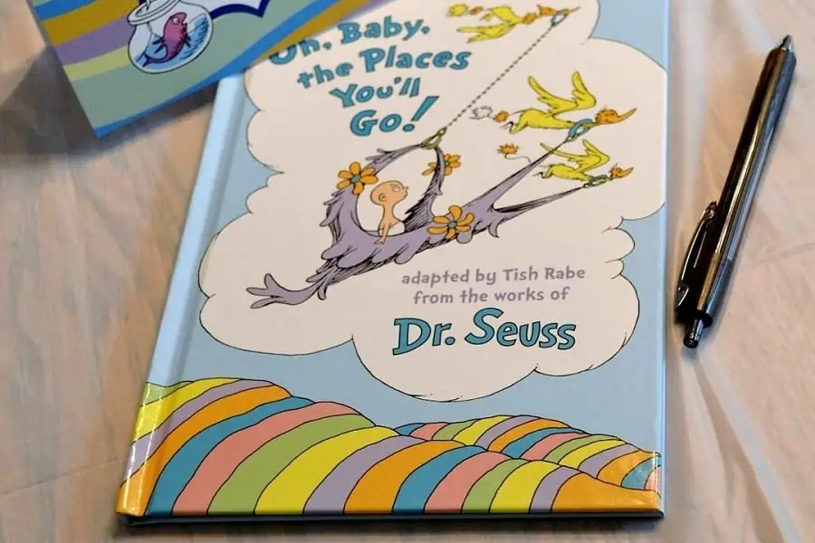 what to write in a baby shower book