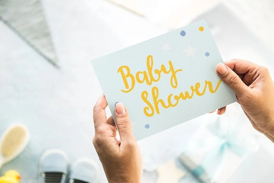 WBS - header - when to send out baby shower invitations
