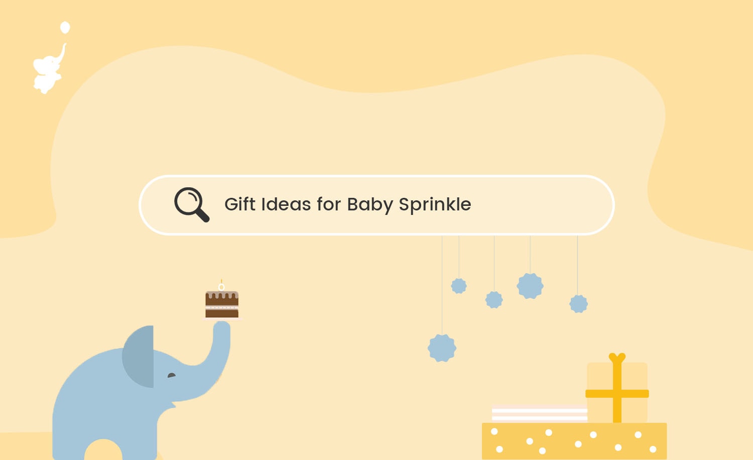WBS header - baby sprinkle gift ideas
