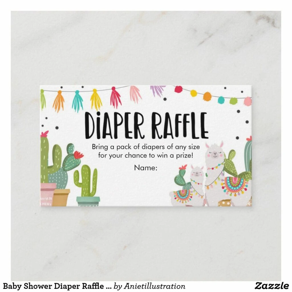 mexican baby shower card