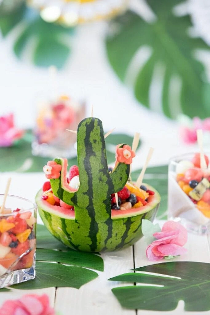 mexican baby shower watermelon