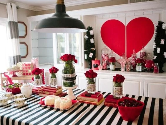 valentines day baby shower roses