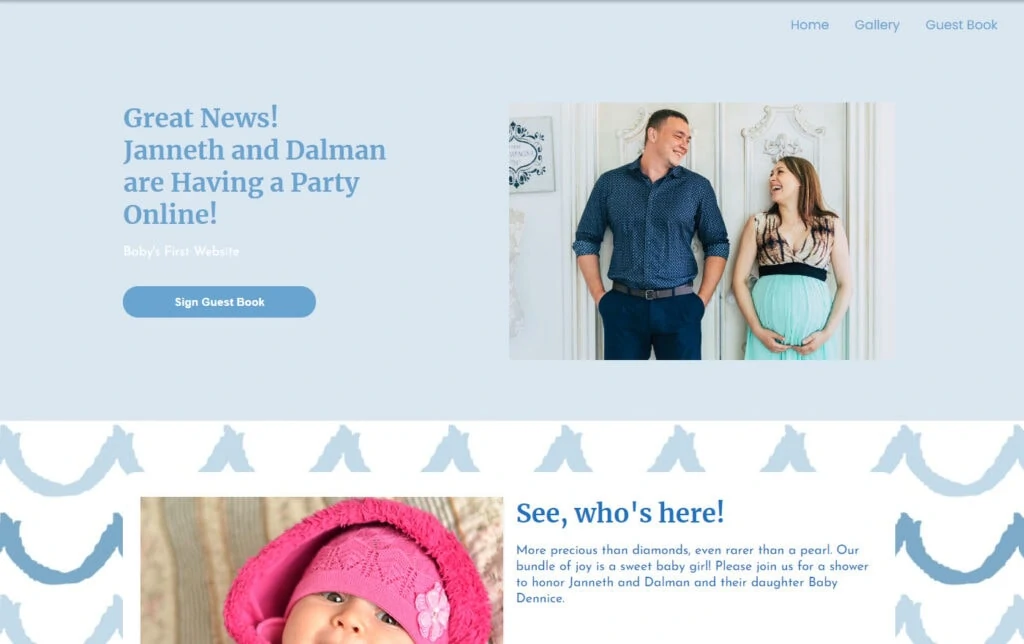 wbs homepage screengrab v3 bluewaves | WebBabyShower