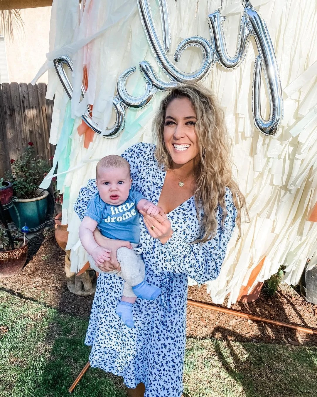 spring baby shower crepe