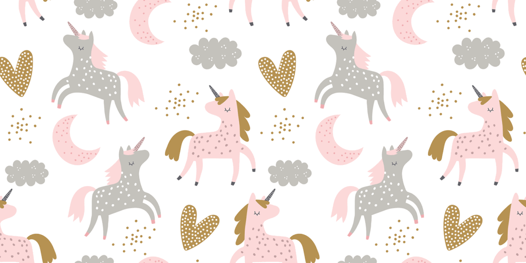 webbabyshower theme little unicorns