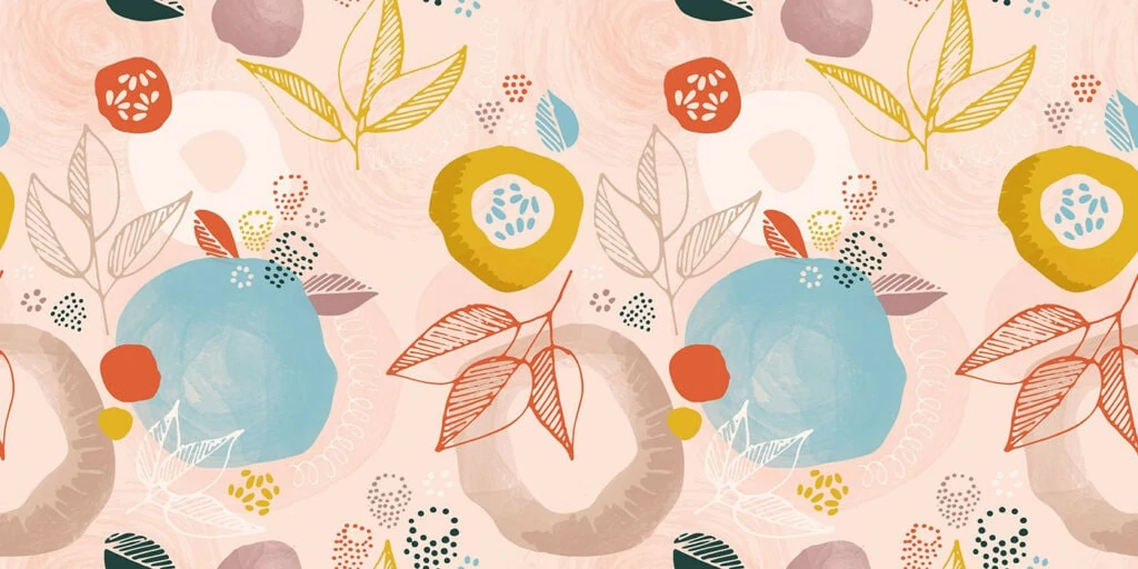 webbabyshower theme modern botanical bush