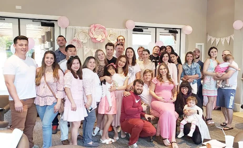 multiple baby shower guests