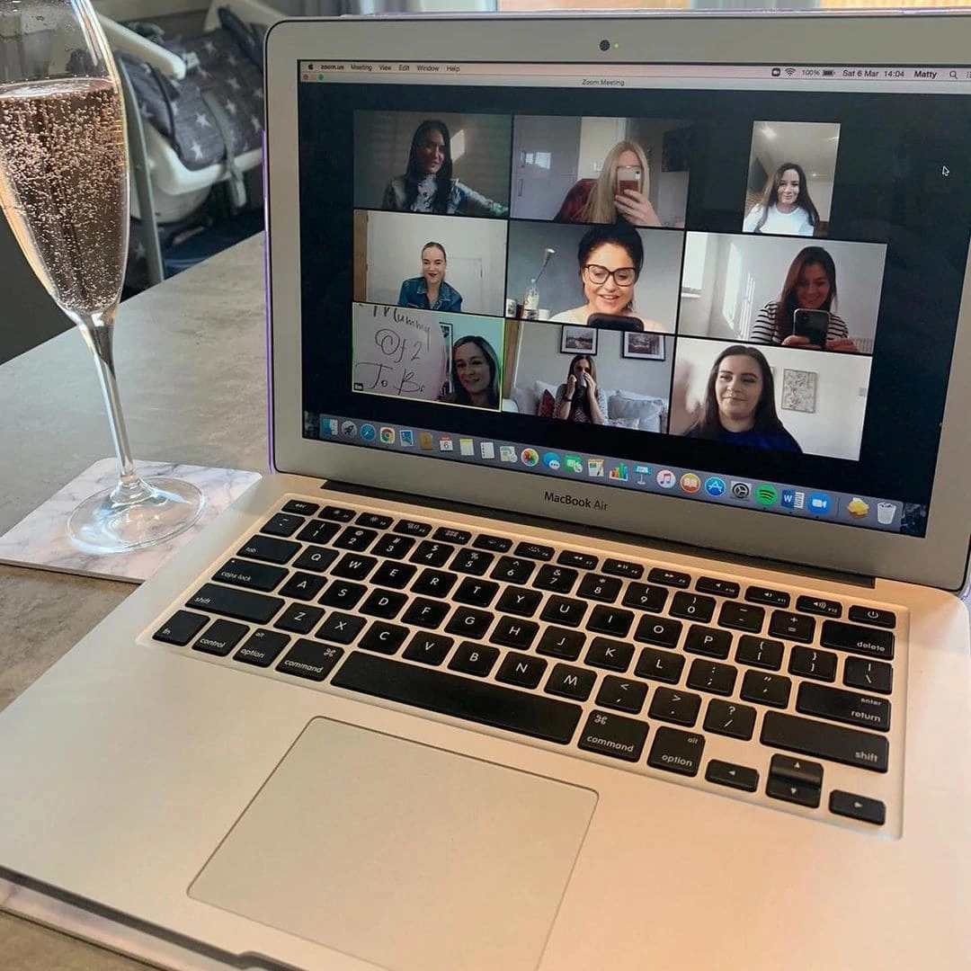 webbabyshower zoom baby shower