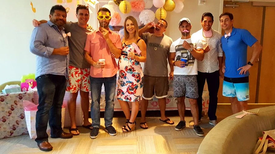 coed baby shower