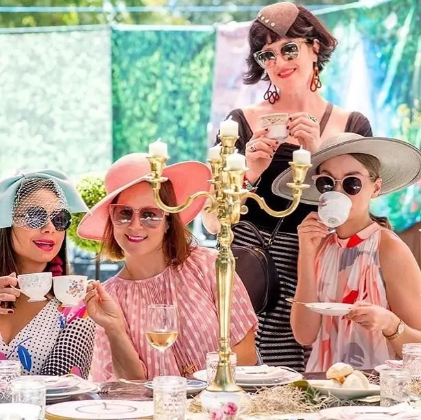 tea baby shower attire