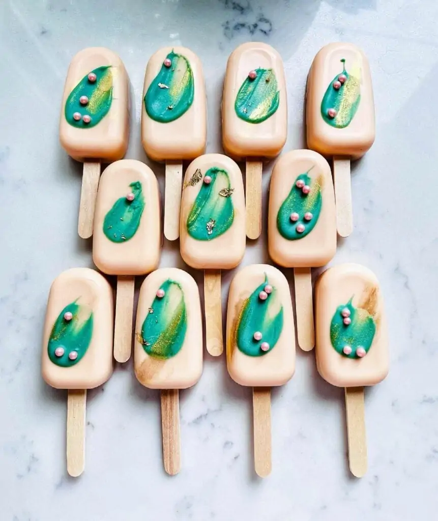 cakesickles for baby sprinkle