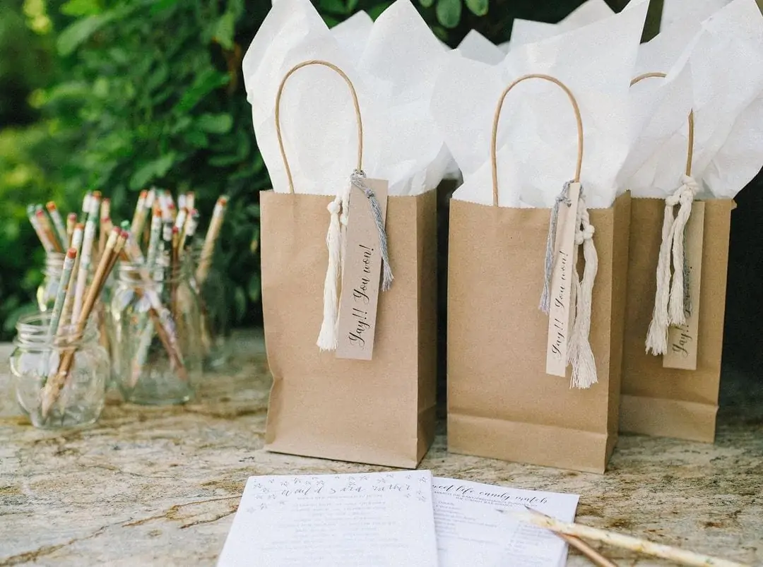 baby shower prizes paper bags
