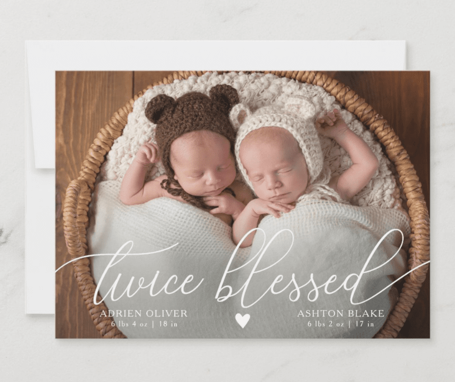 birth announcement ideas