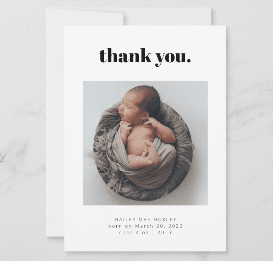 birth announcement ideas