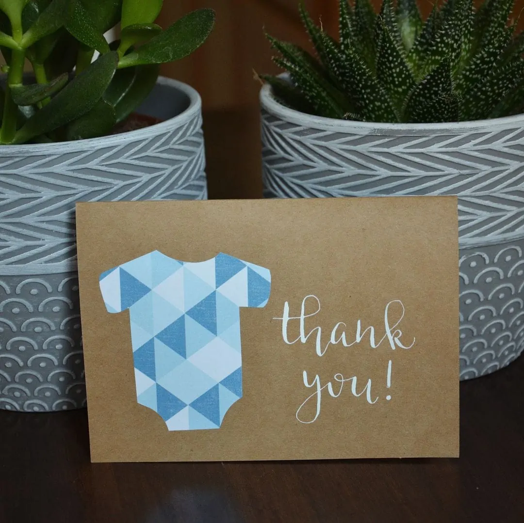 baby shower thank you
