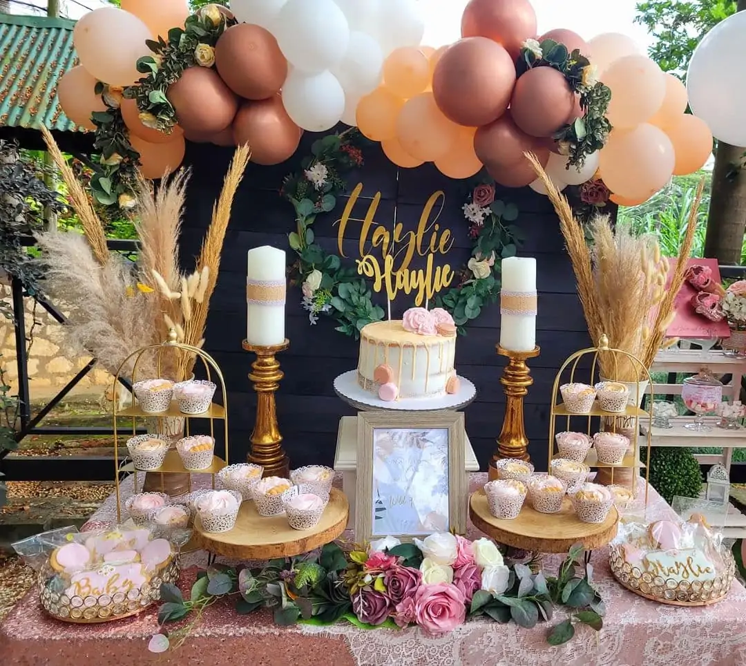 webbabyshower modern baby shower decorations