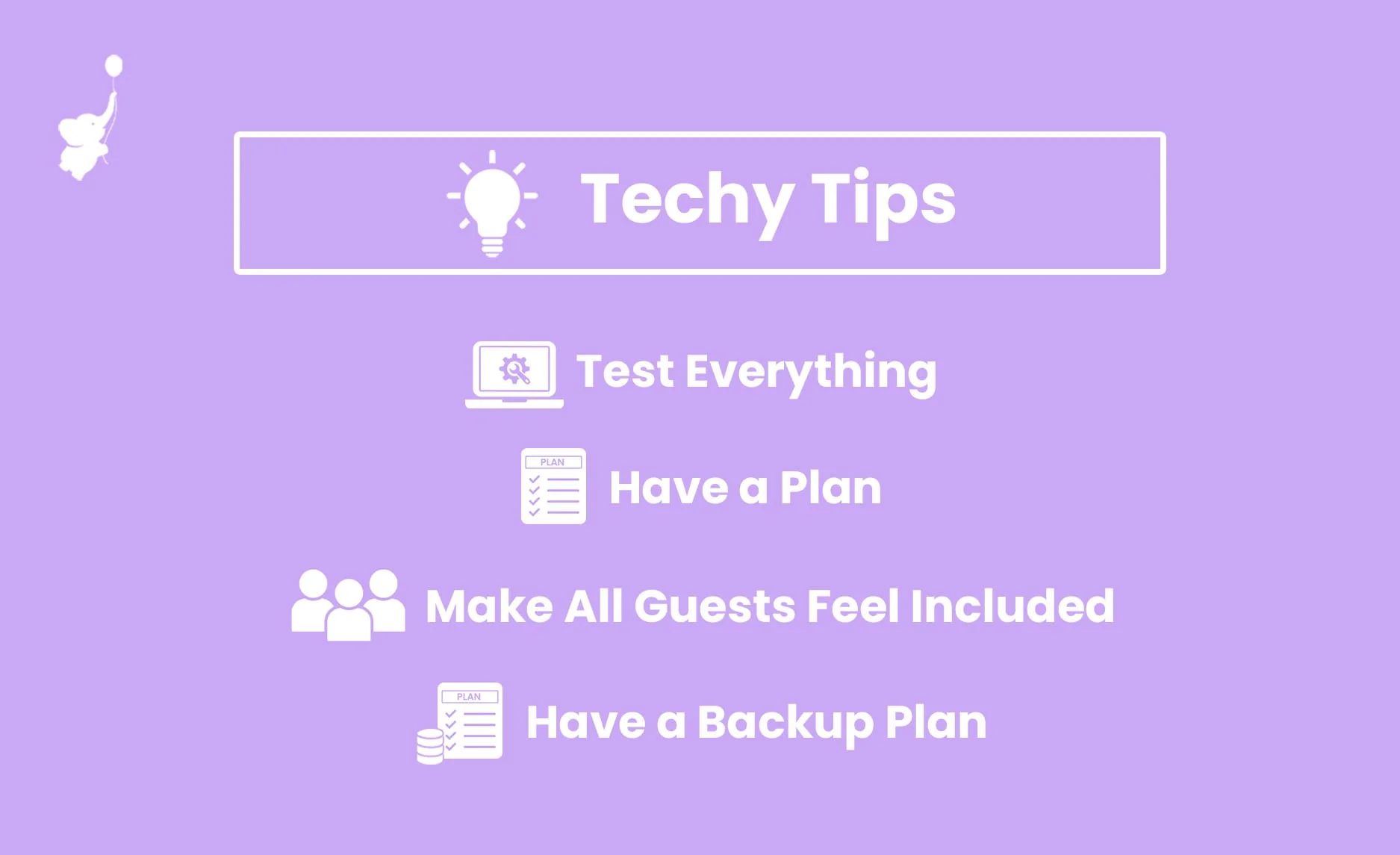 WBS hybrid baby shower tech tips updated | WebBabyShower