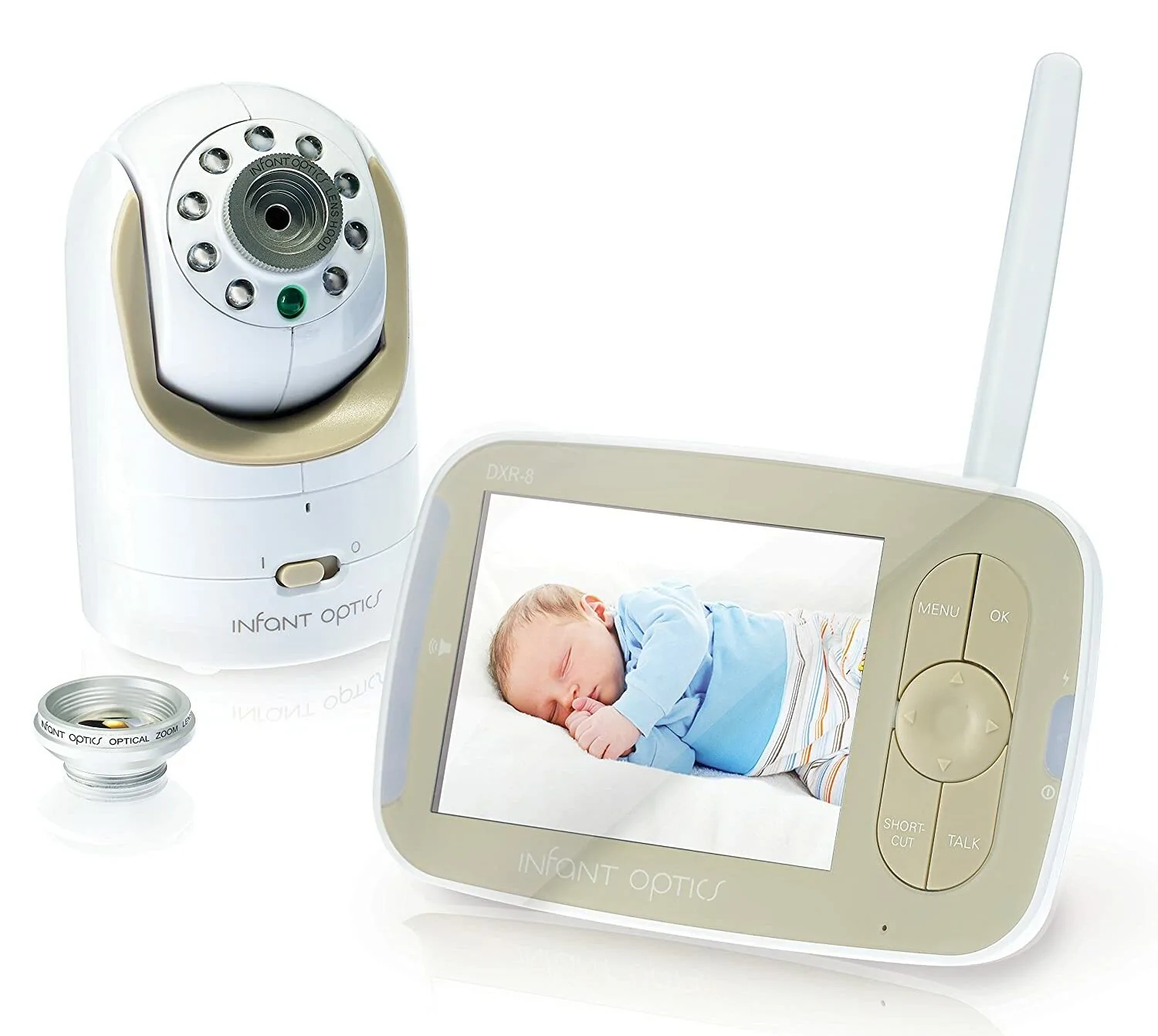 most registered baby items video baby monitor with interchangeable optical lens