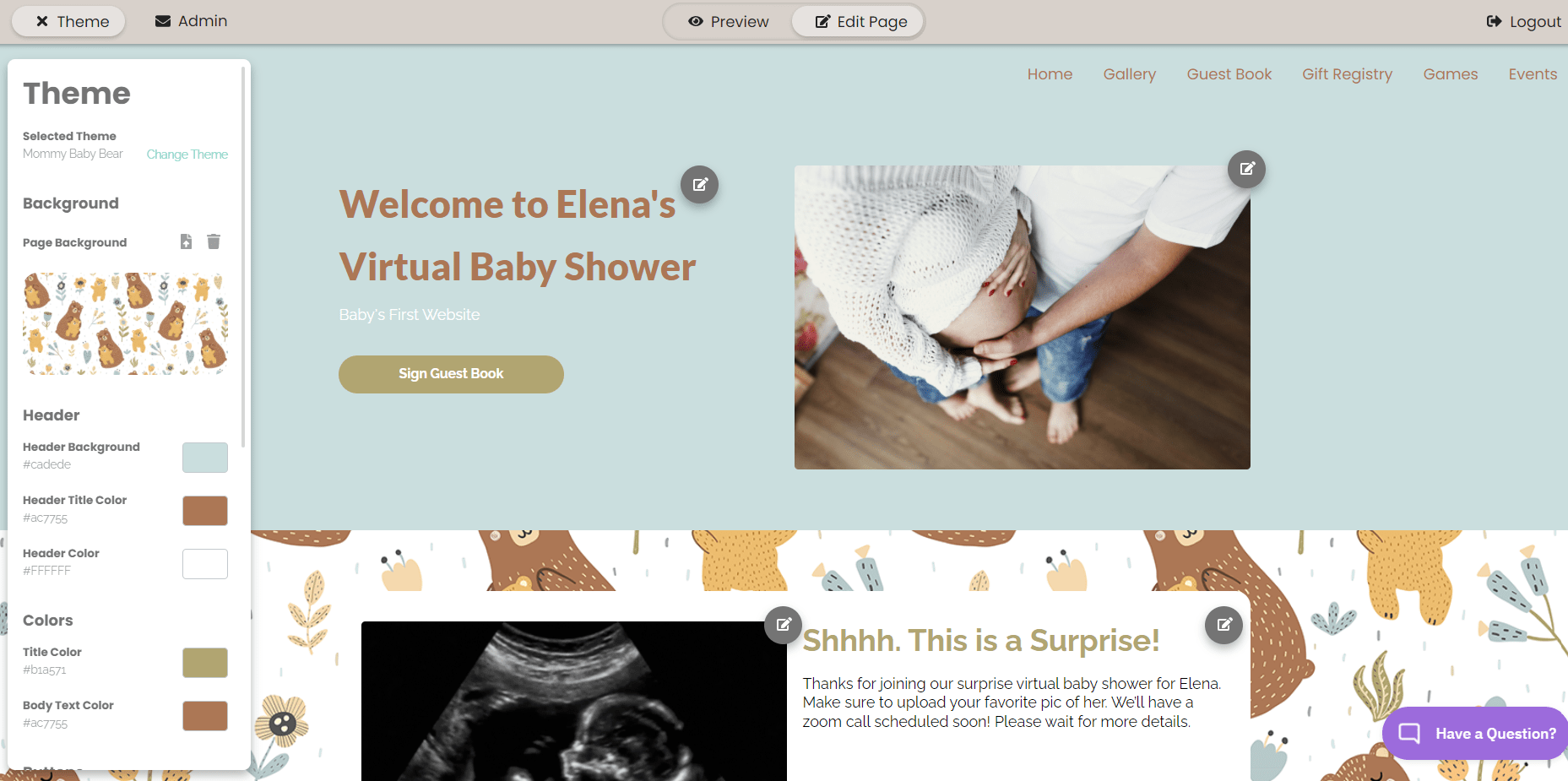 wbs decorate shower page 1 | WebBabyShower