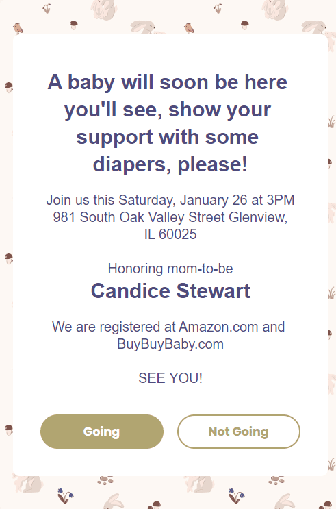 webbabyshower funny invitation wording gender neutral