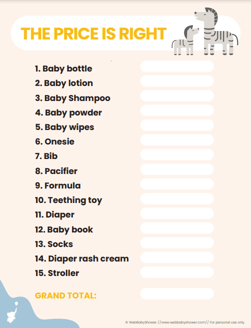 webbabyshower the price is right game printable snip