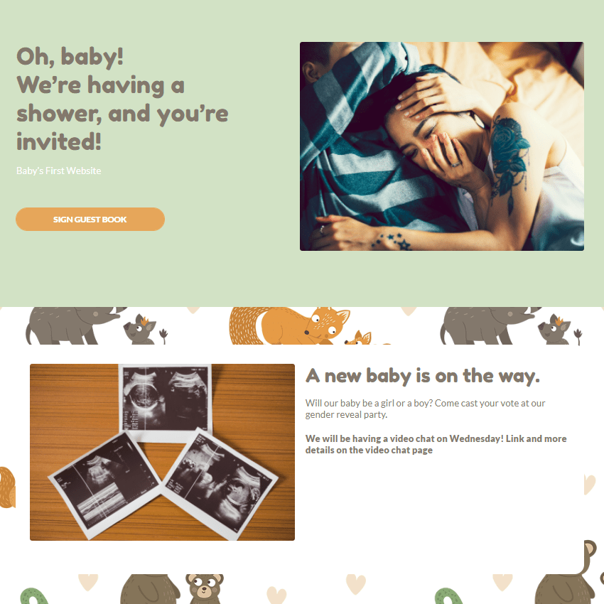 webbabyshower shower page