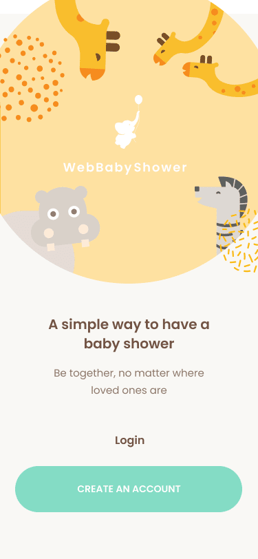 webbabyshower mobile app