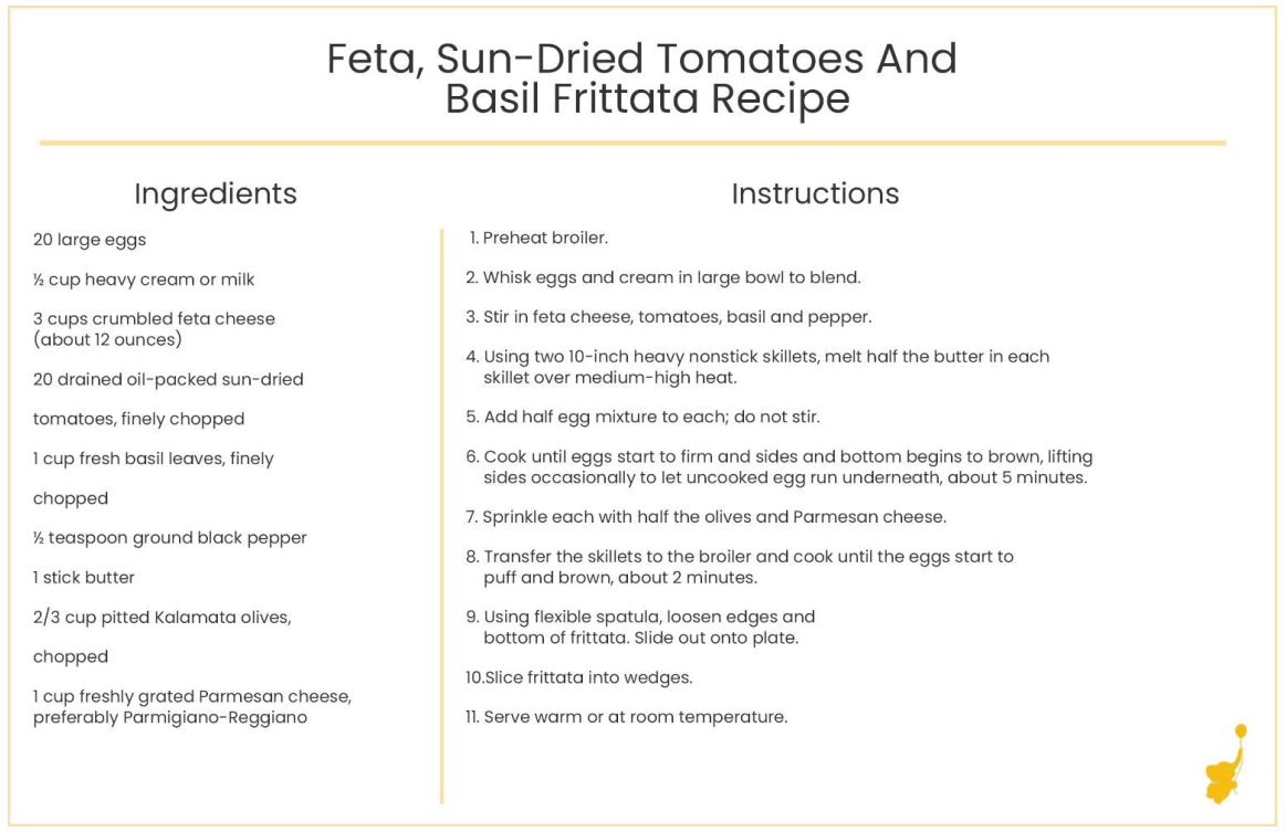 webbabyshower recipe