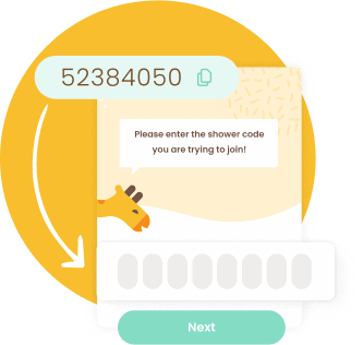 wbs feature shower invite | How WebBabyShower Works | WebBabyShower