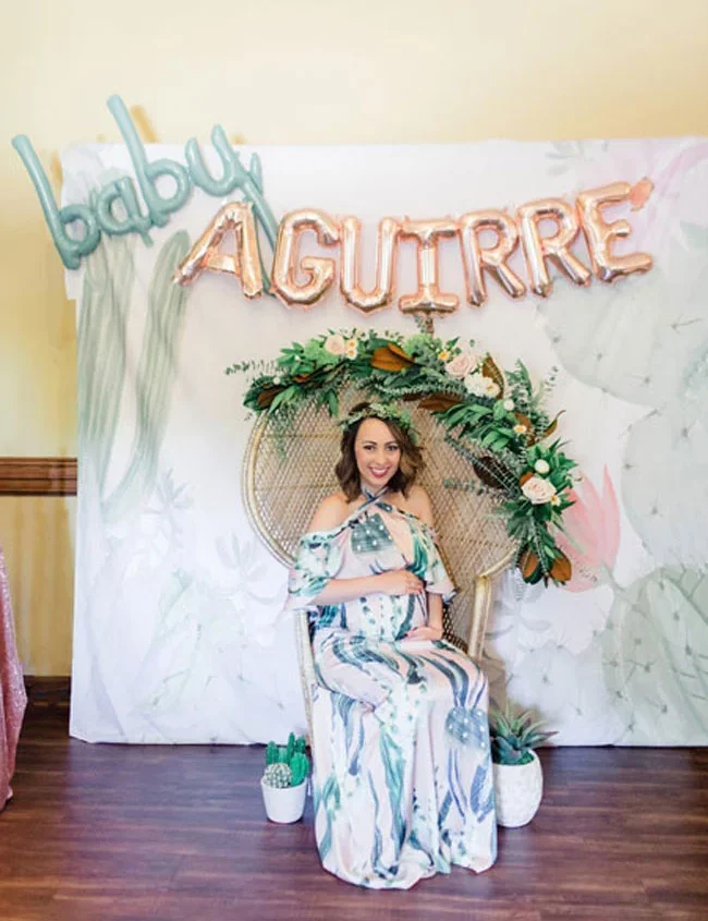 gender neutral baby shower themes backdrop