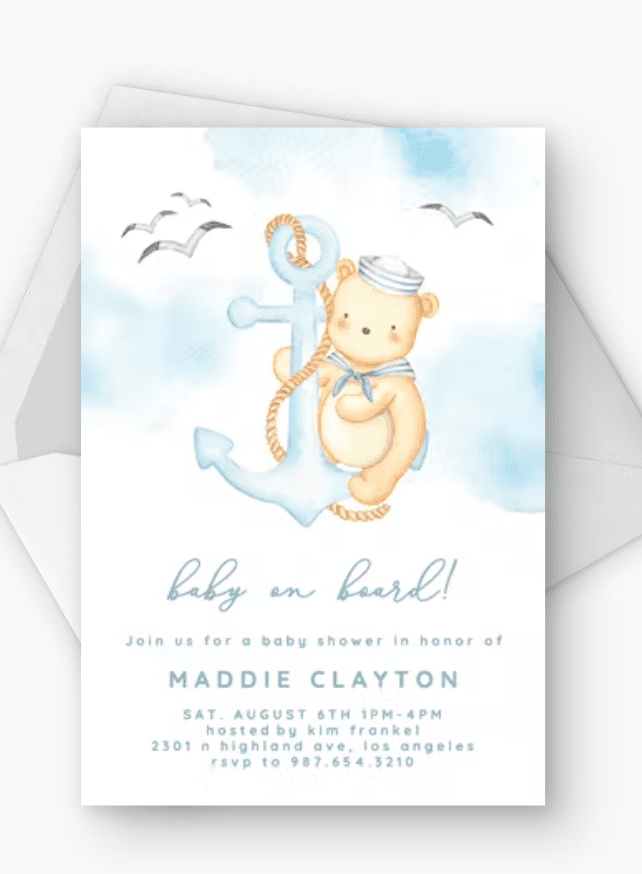 gender neutral baby shower themes invite