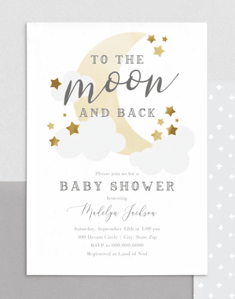 gender neutral baby shower themes invite