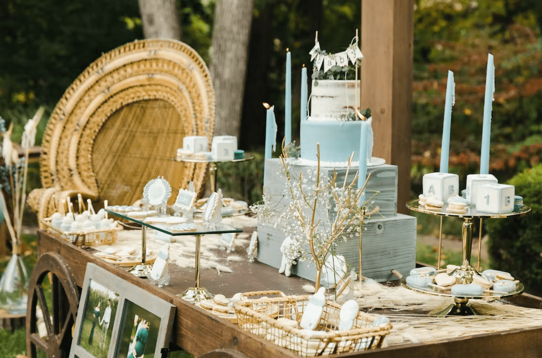 boy baby shower theme