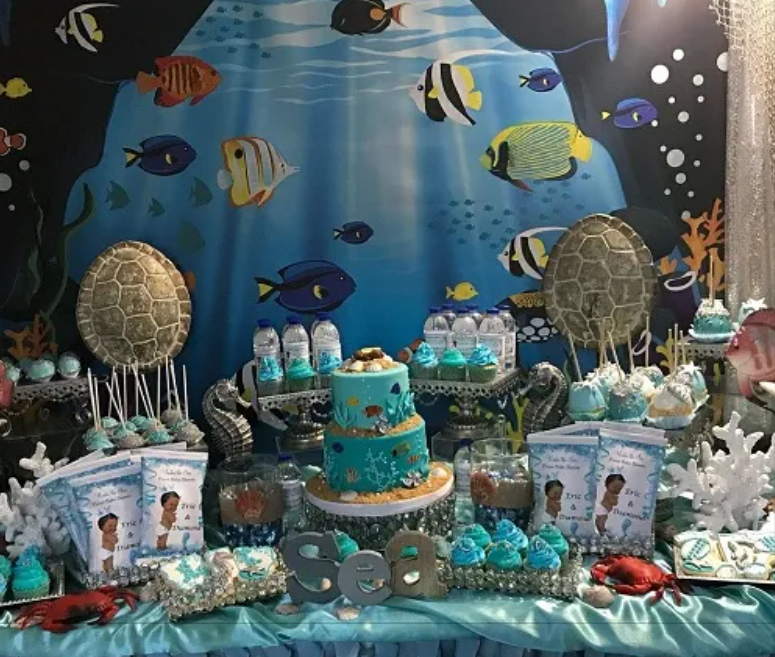 boy baby shower theme