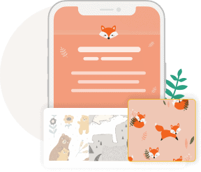 wbs feature invite builder fox@.5x 1 | How WebBabyShower Works | WebBabyShower