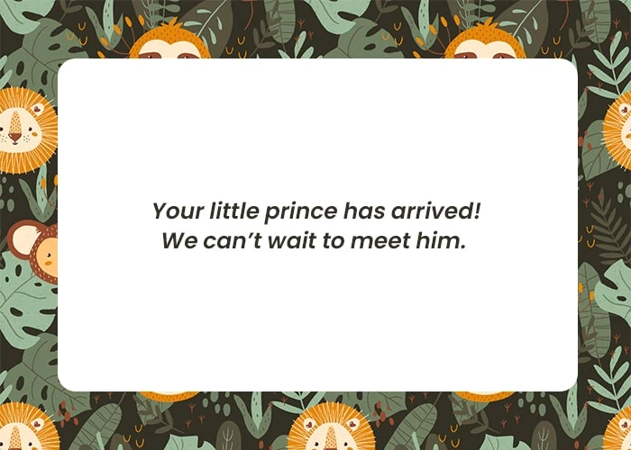 baby shower card ideas