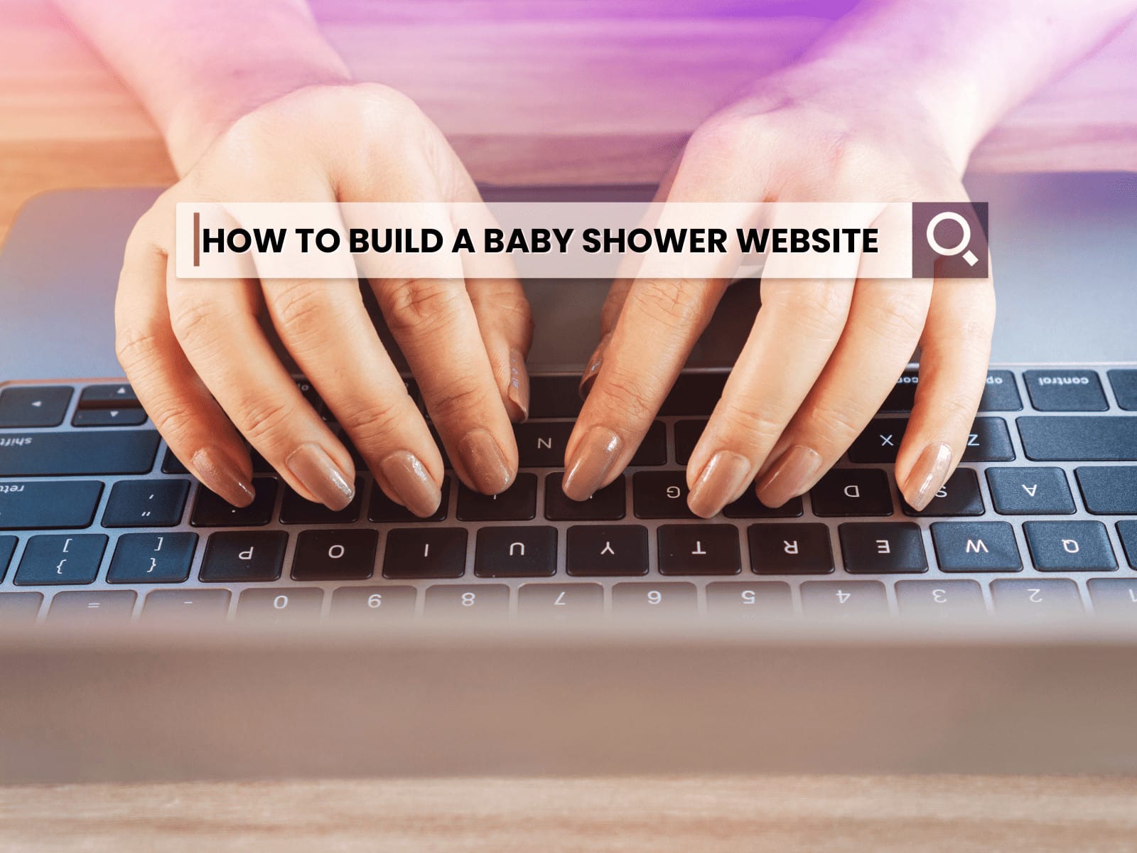 wbs baby shower website template