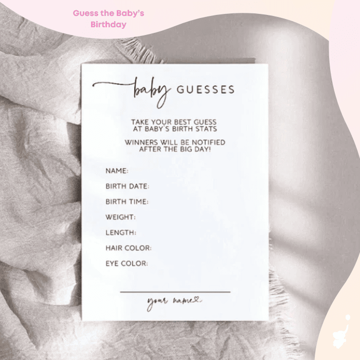 wbs gender reveal games