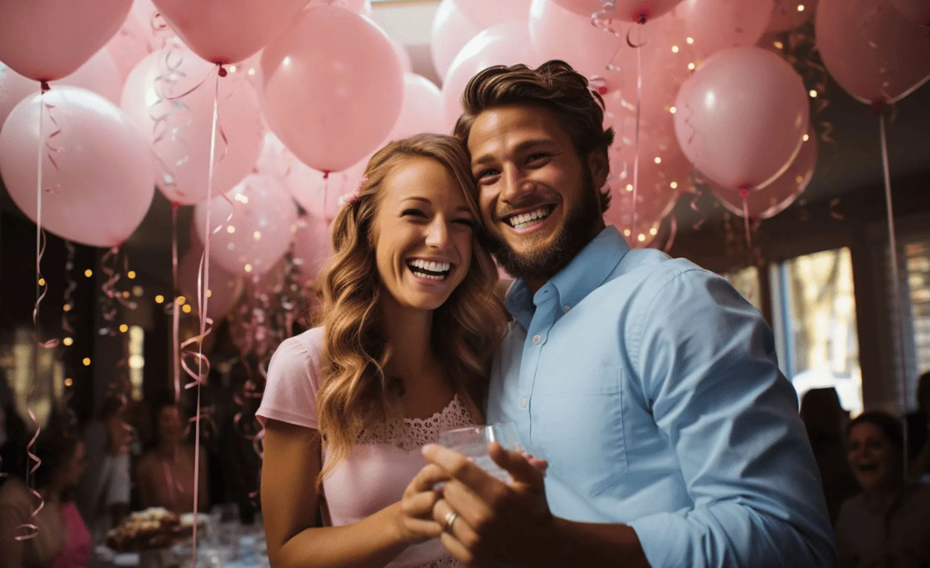 wbs gender reveal vs baby shower decorations | WebBabyShower