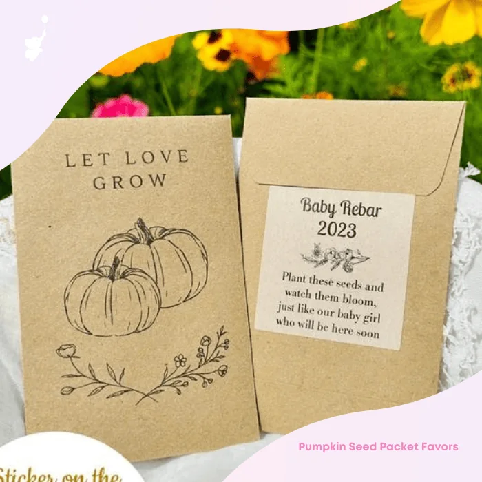 wbs pumpkin baby shower favor