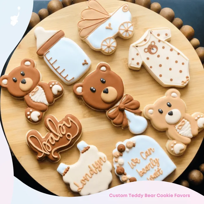wbs teddy bear baby shower favor