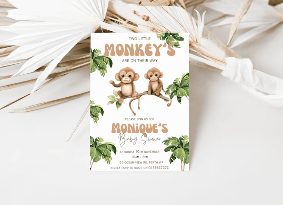 wbs twin baby shower themes