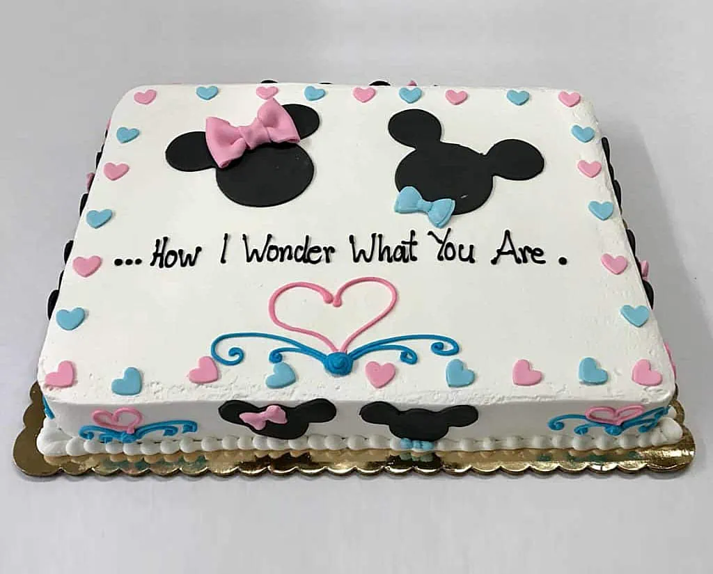 wbs baby shower cake ideas