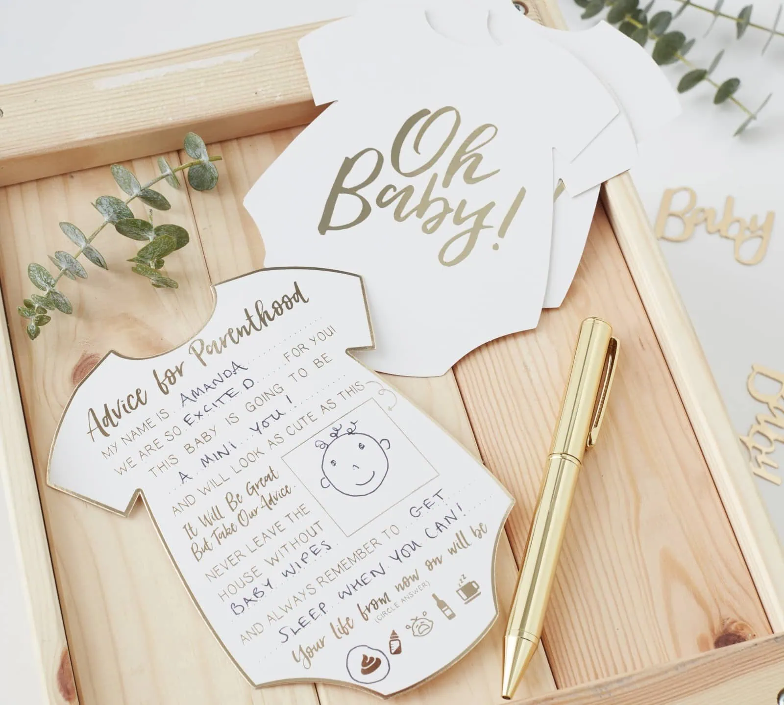 wbs non cringy baby shower games