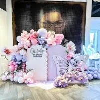 a picture of a butterfly baby shower organized by sweetgiftsva in washington